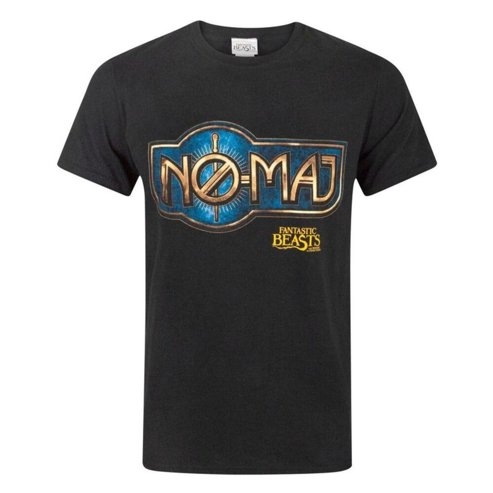 Fantastic Beasts And Where To Find Them Mens No Maj T-Shirt / Black